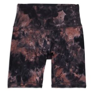 LuLuLemon Align High Rise Tie Dye size 8 shorts